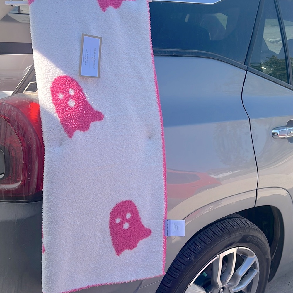 Pink Ghost Blanket